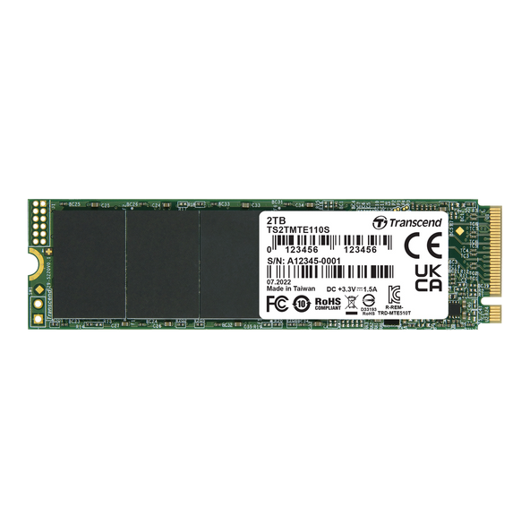 Transcend 2TB PCIe M.2 SSD 110S