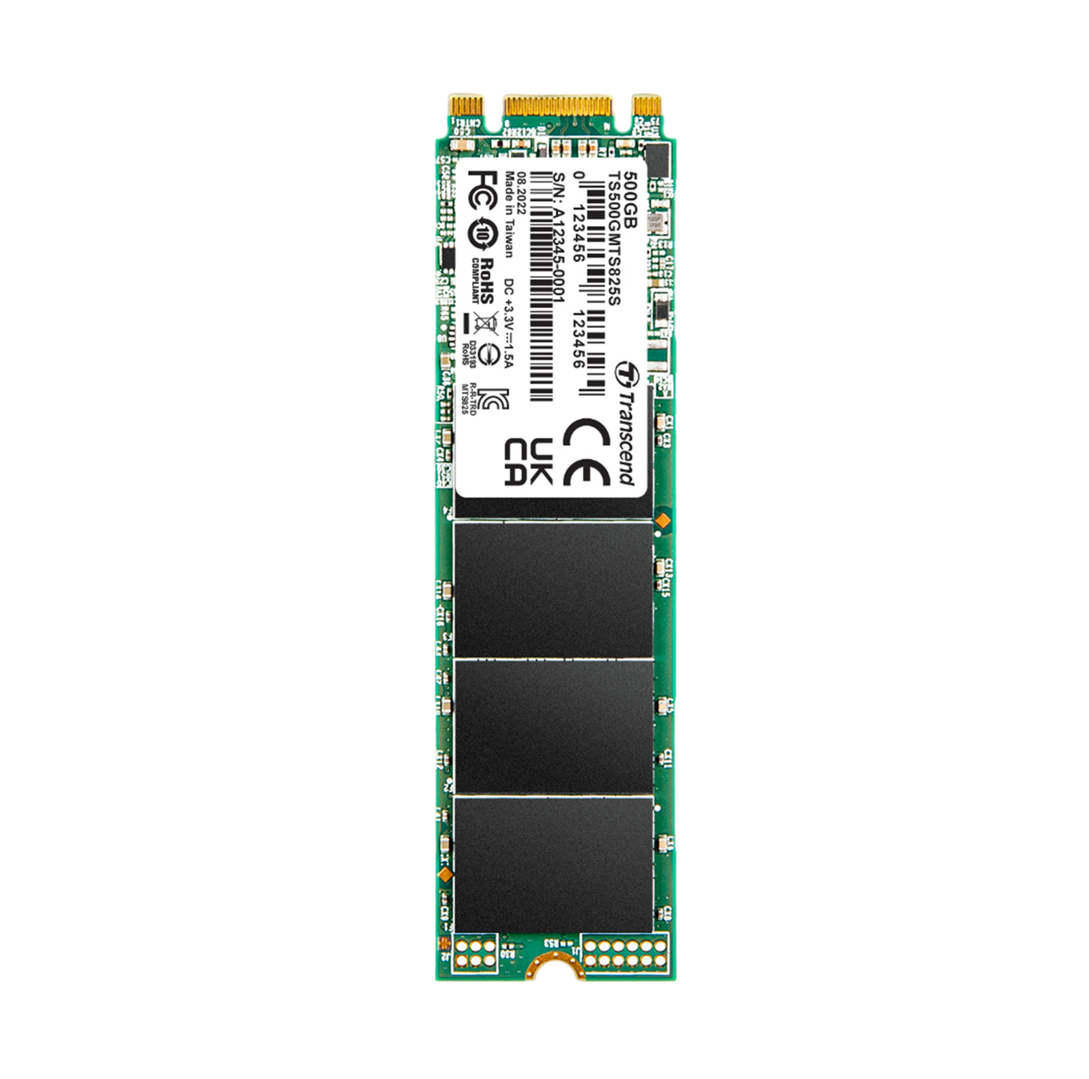 Transcend 500GB SATA III M.2 SSD 825S