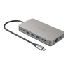 HyperDrive Dual 4K HDMI 10-in-1 USB-C Hub for M1/M2/M3 MacBook - Silver