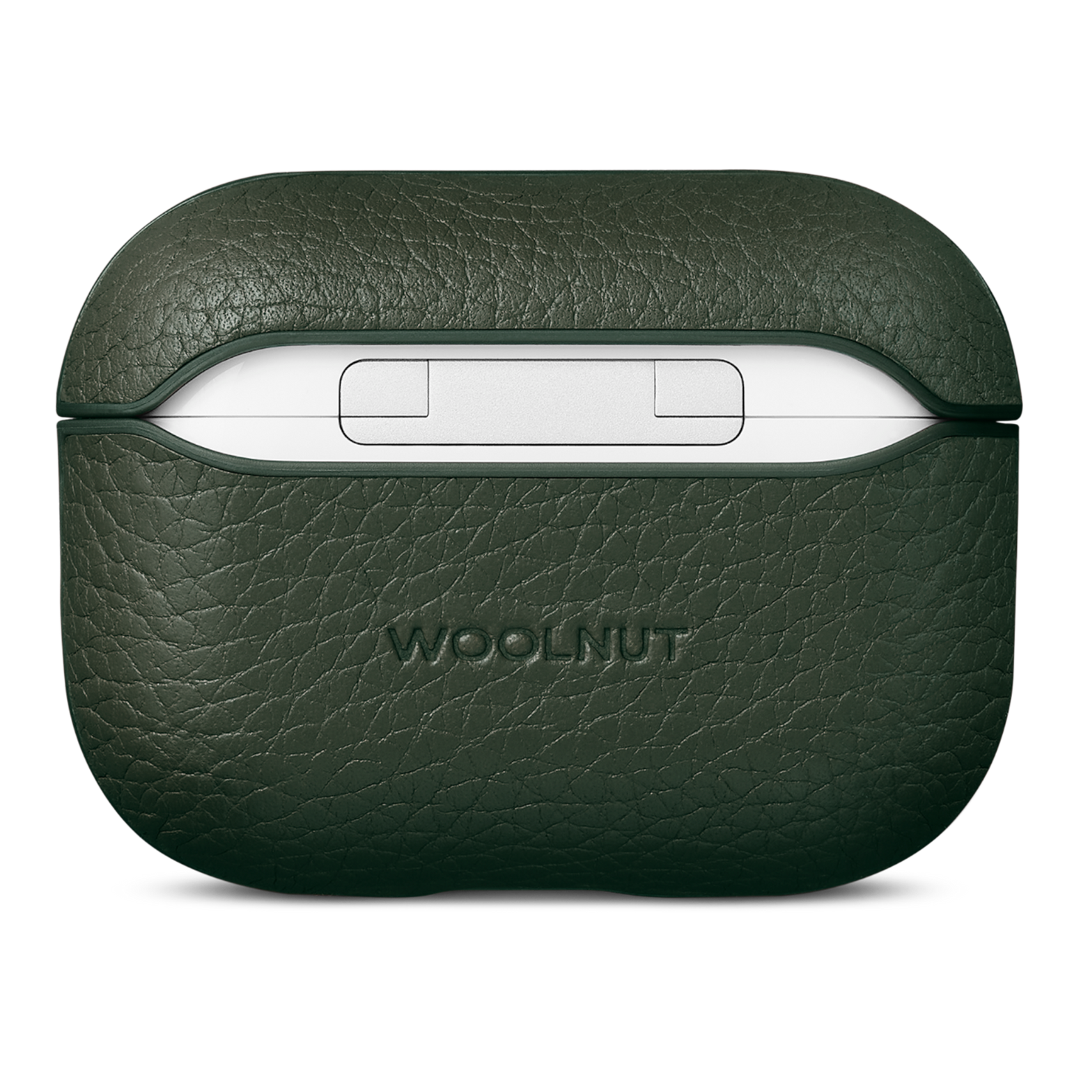 WOOLNUT Leather Case for AirPods Pro (2nd Gen) - Green