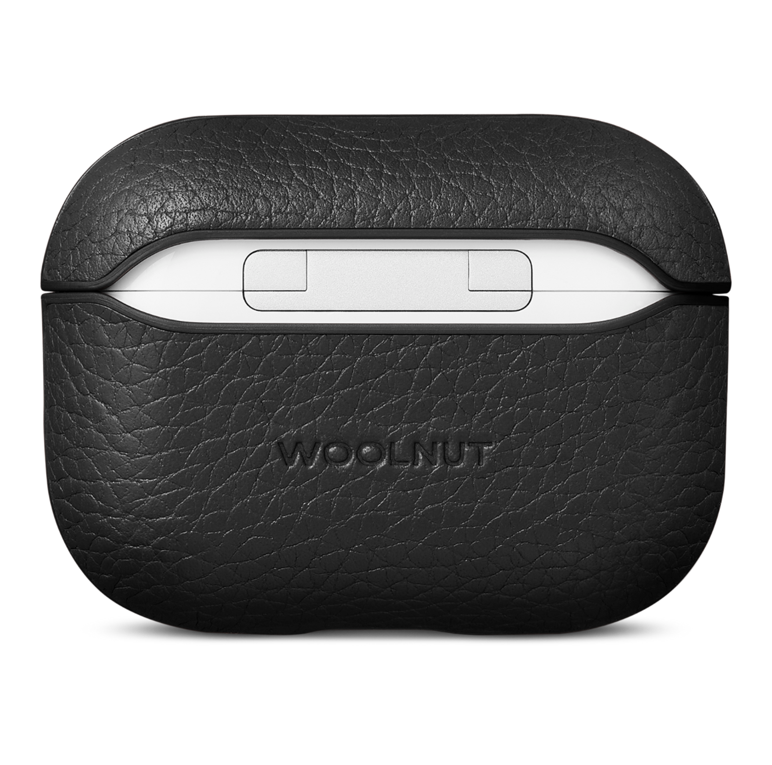 WOOLNUT Leather Case for AirPods Pro (2nd Gen) - Black