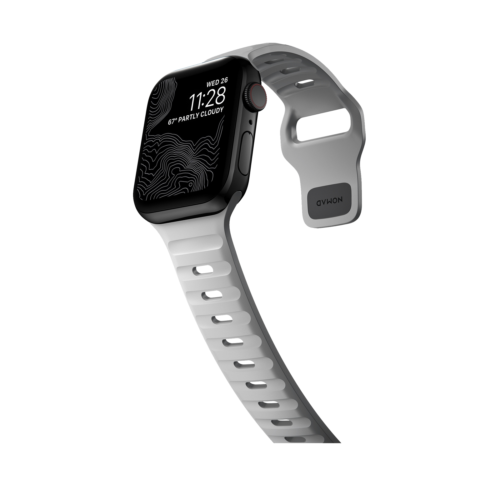 Nomad Sport Band - 45/49mm - Lunar Grey