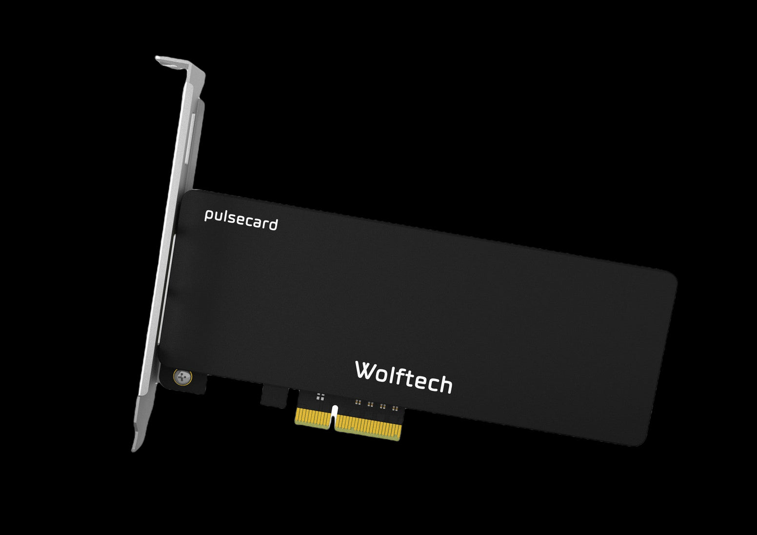 Wolftech pulsecard - PCIe 3.0 x4 Adapter for PCIe M.2 SSDs - Same as Angelbird PX1 but without LEDs.  Produced by Angelbird for Wolftech