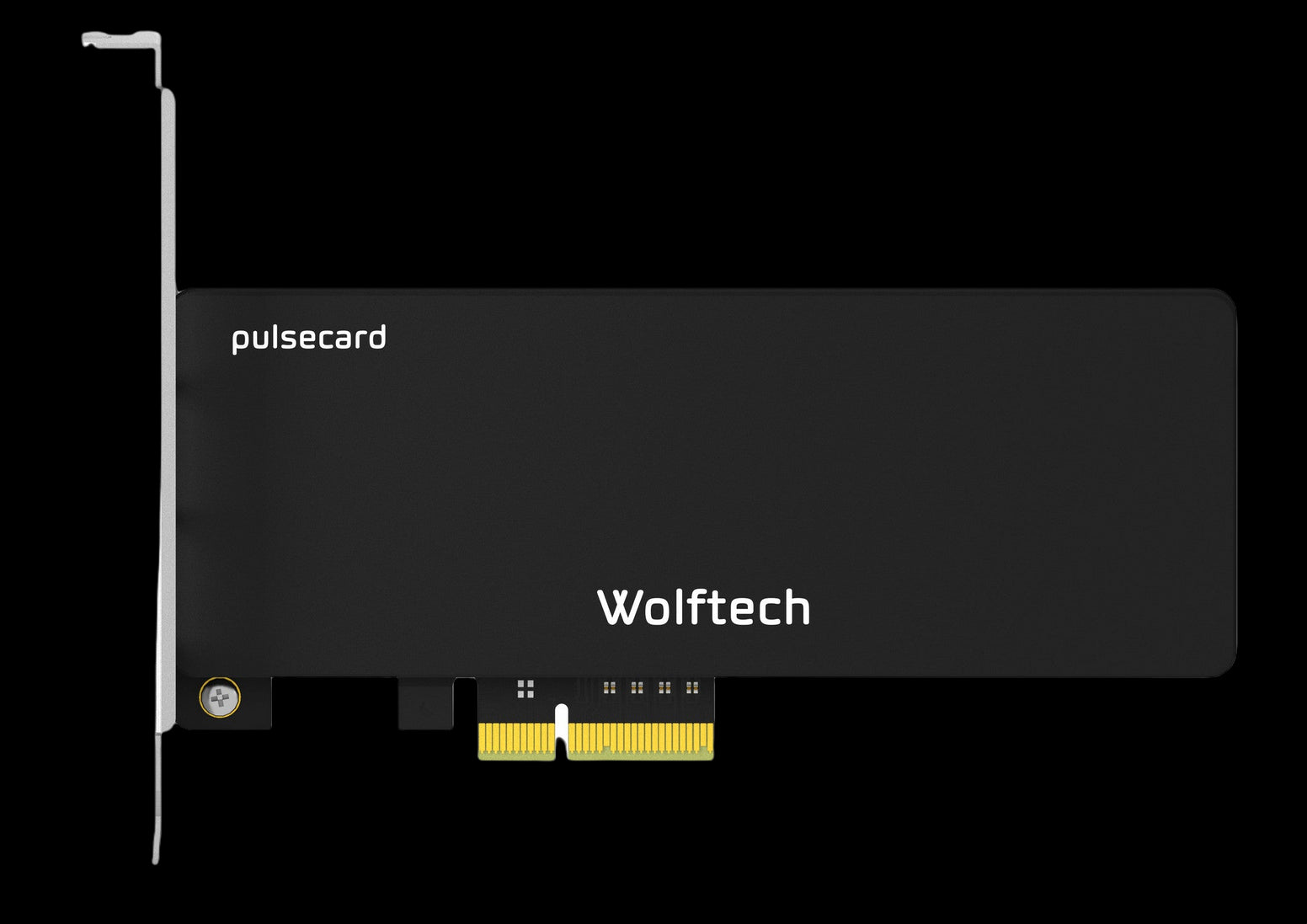 Wolftech pulsecard - PCIe 3.0 x4 Adapter for PCIe M.2 SSDs - Same as Angelbird PX1 but without LEDs.  Produced by Angelbird for Wolftech