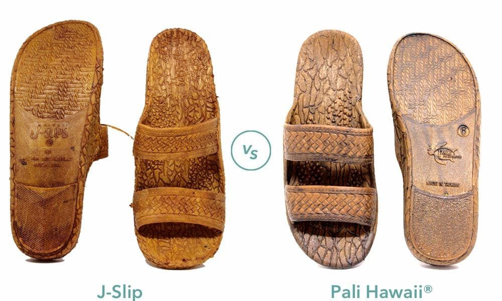 Pali Hawaii vs Knock-off J-Slip Sandals