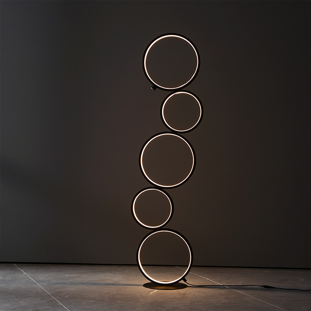 circles floor lamp