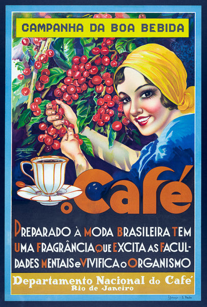 vintage Café, Rio de Janeiro  advertisement