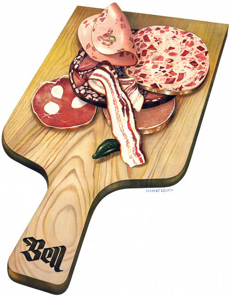 vintage Charcuterie on a Board  advertisement