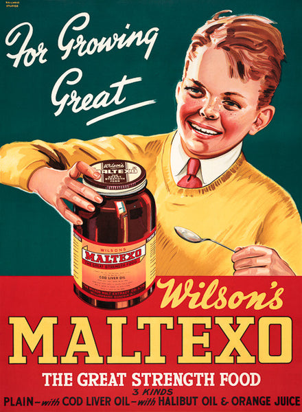 vintage Wilson's Maltexo advertisement