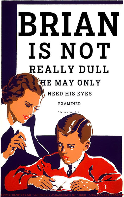 Brian Is Not Really Dull - Vintagraph Art