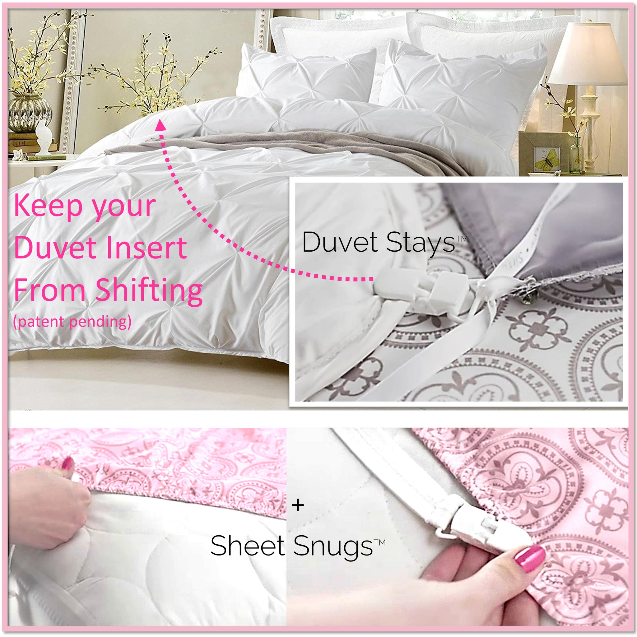 Duvet Stays And Sheet Snugs The Complete Sleep Tight Bedding
