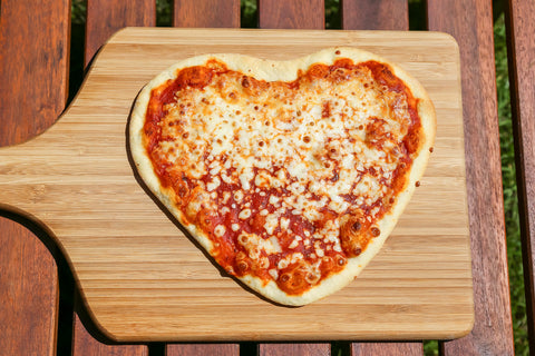 Italian love with pizza