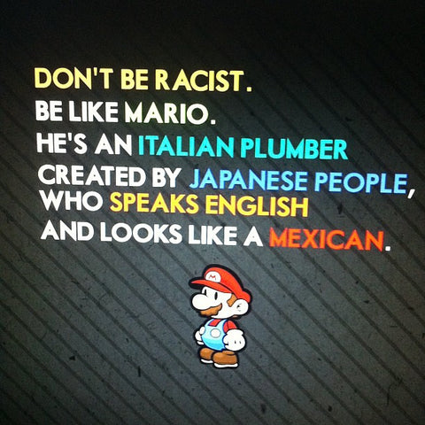 Mario Italian Speaking English