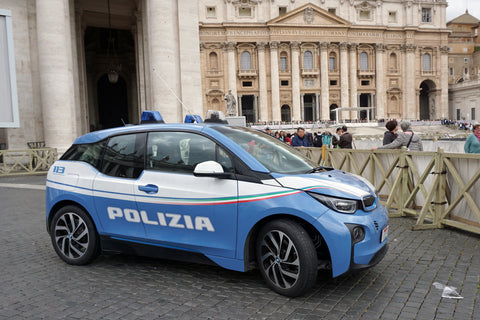 Vatican Police Car