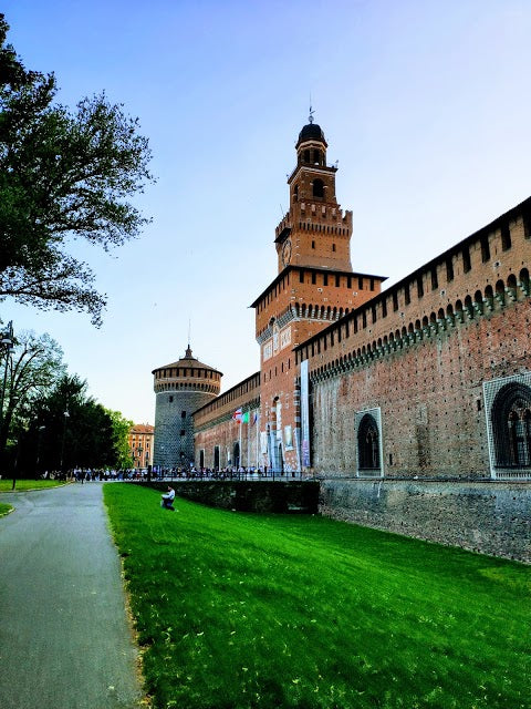 #1. Sforzesco Castle