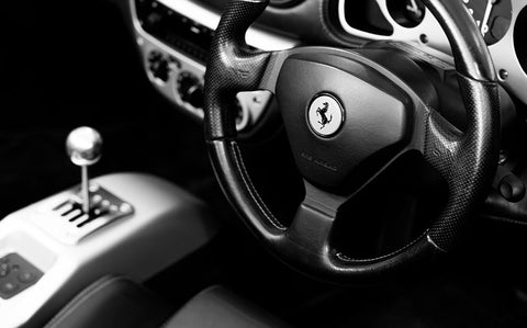 Inside a Ferrari