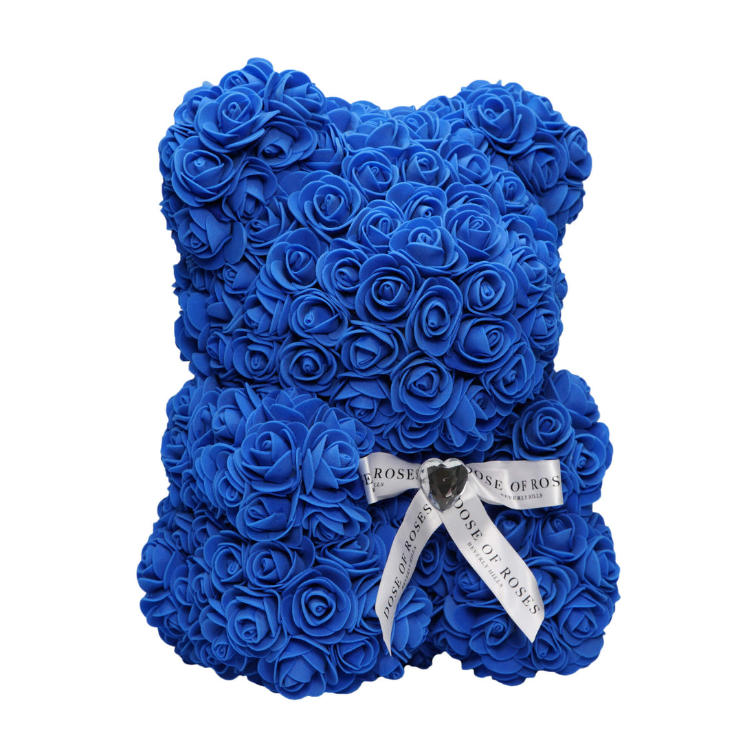 baby blue rose bear