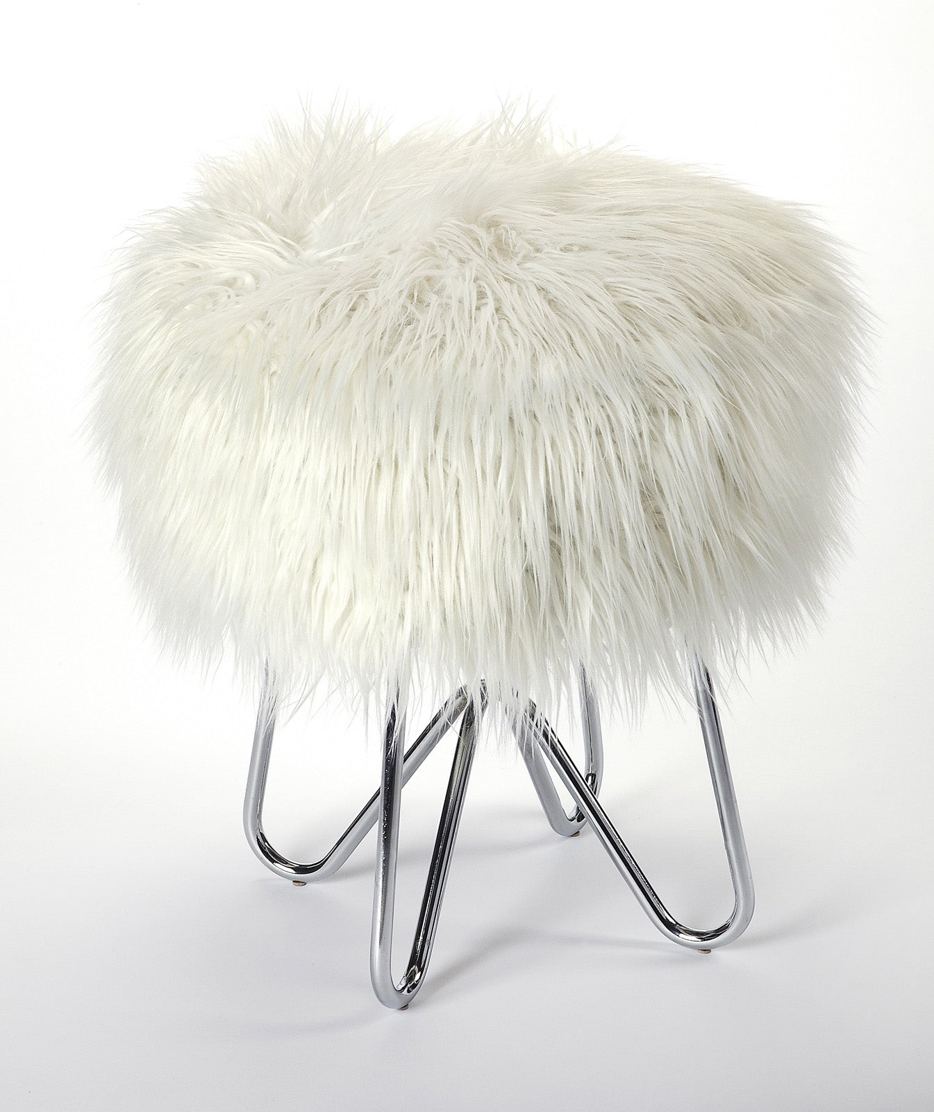 faux fur stool target