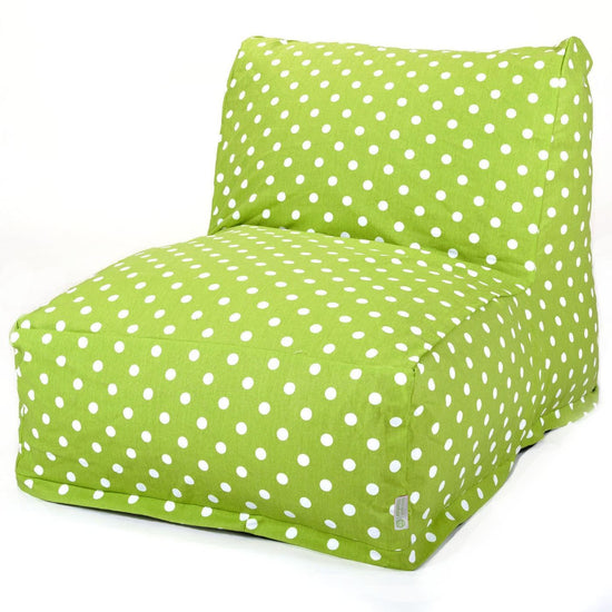 Buy Majestic Home 85907210328 Lime Small Polka Dot Bean Bag Chair