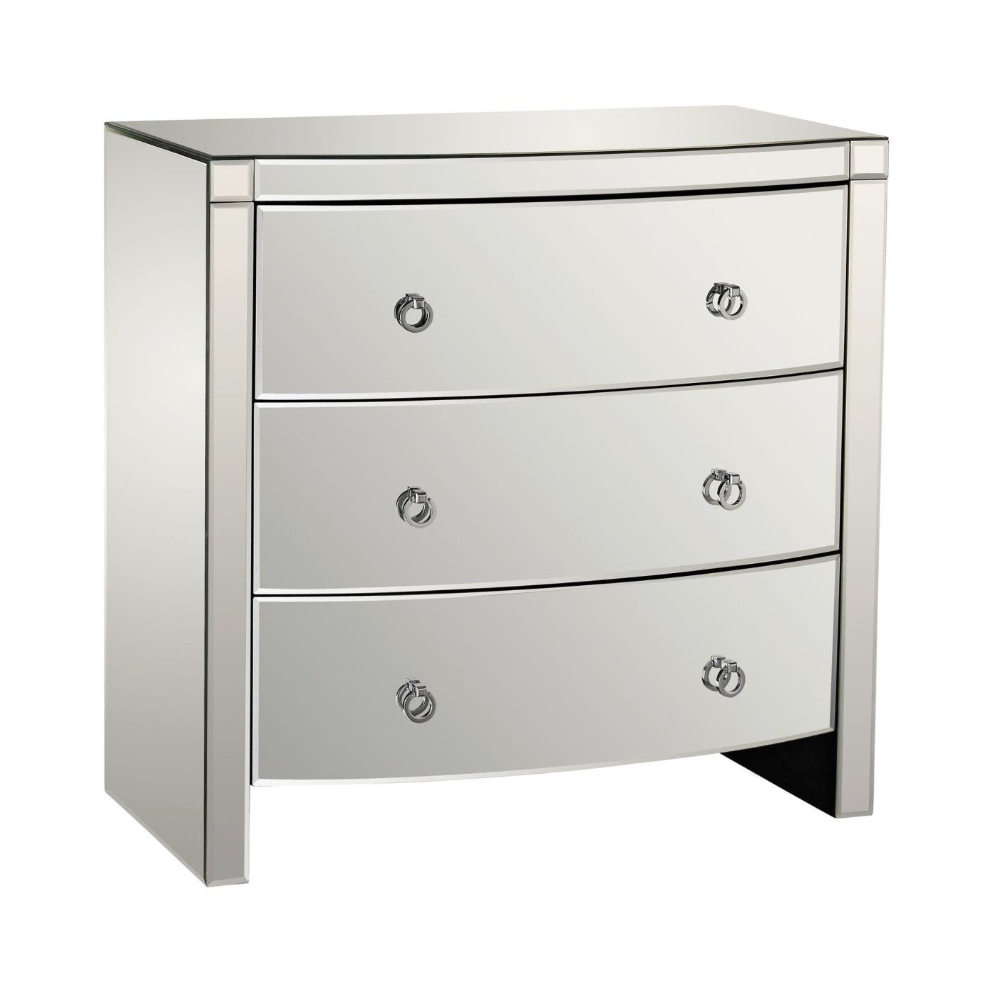 Buy Elk Group Elk 1114 162 Bow Front 3 Drawer Mirror Chest