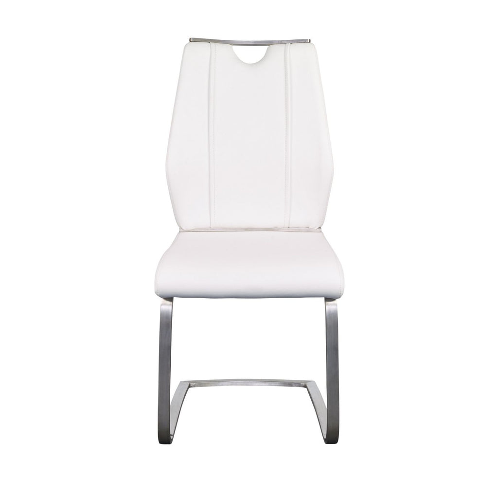 Buy Euro Style Euro 81013wht Lexington Side Chair In White And