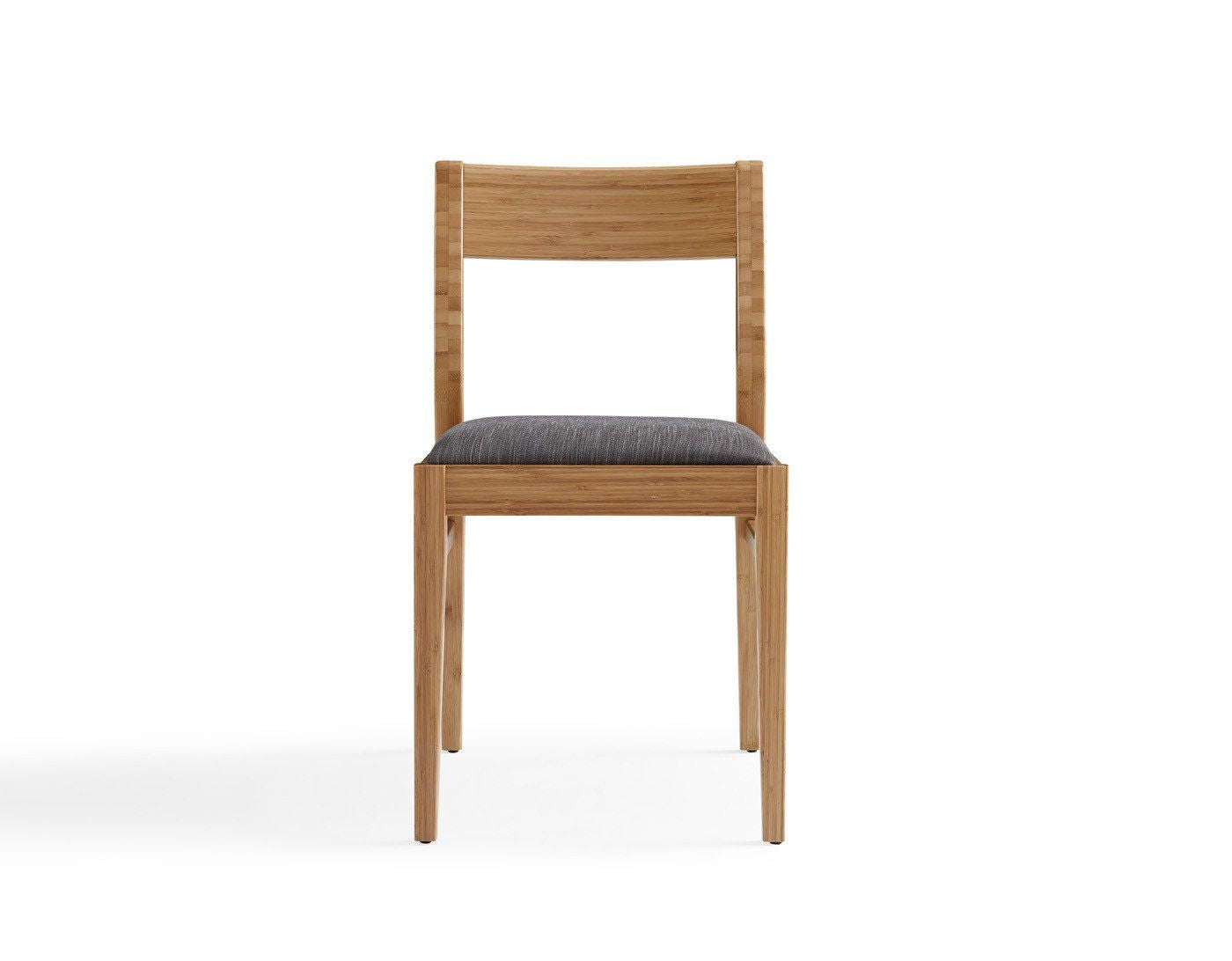 laurel bamboo dining chair carmalized set of 2