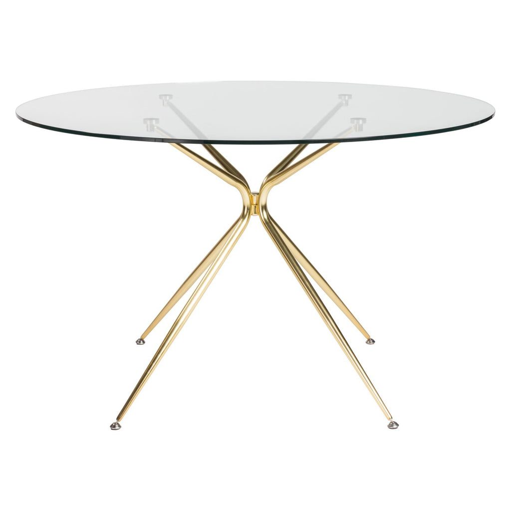 Buy Euro Style EURO-02506MBG-KIT Atos 48" Round Dining Table with Clear