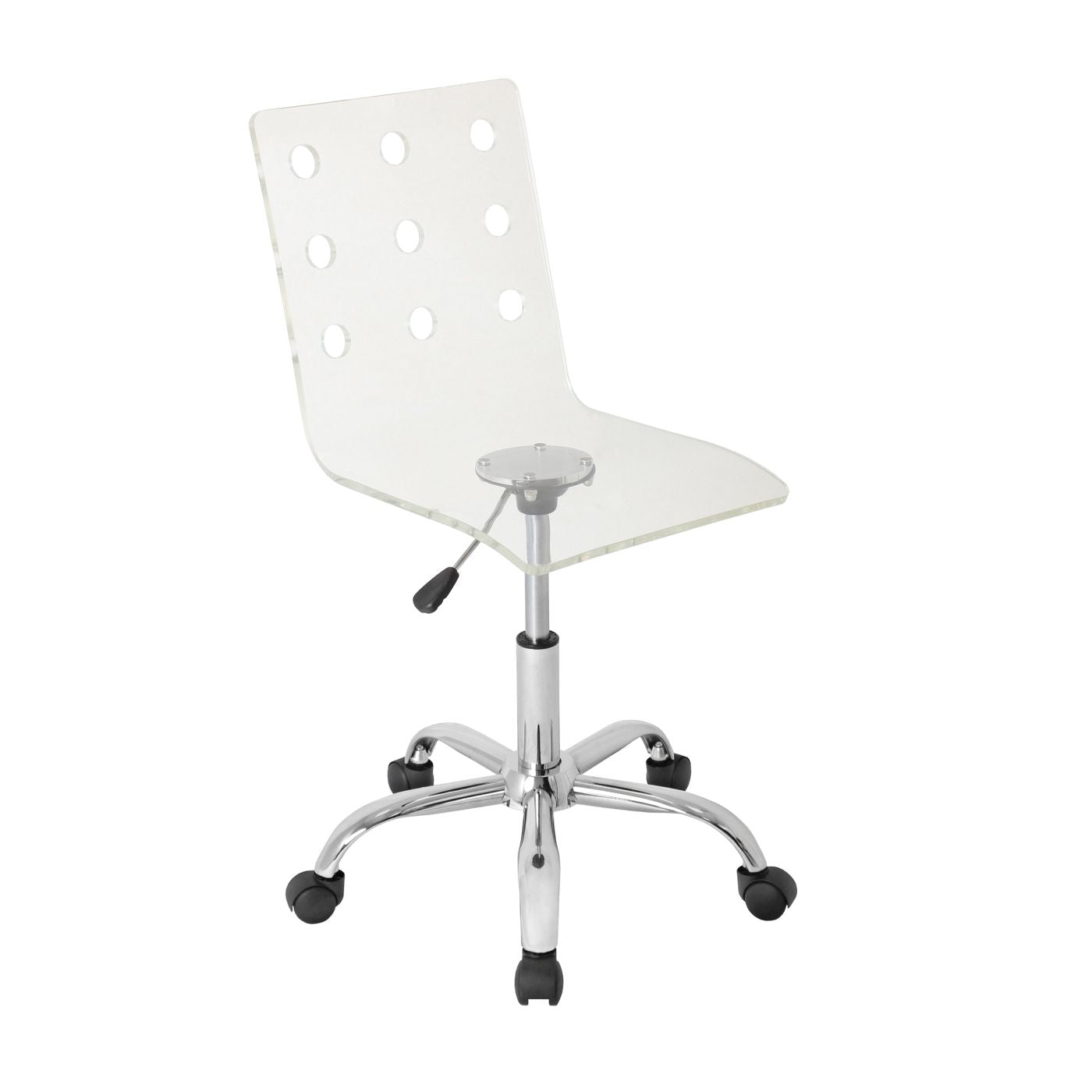 Bern Transparent Office Chair Clear