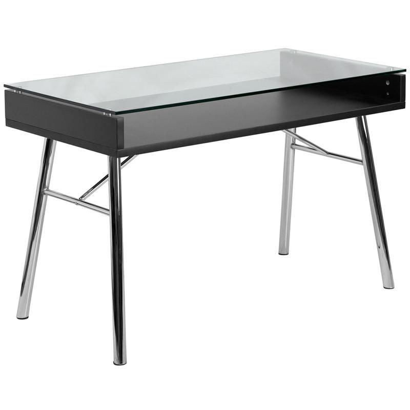 Buy Flash Furniture Nan Jn 2966 Gg Brettford Desk With Tempered