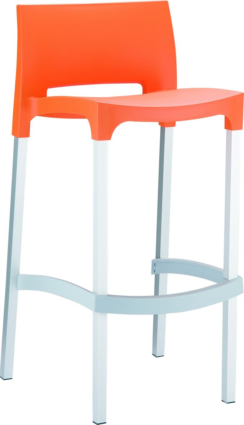 gio outdoor barstool orange set of 2