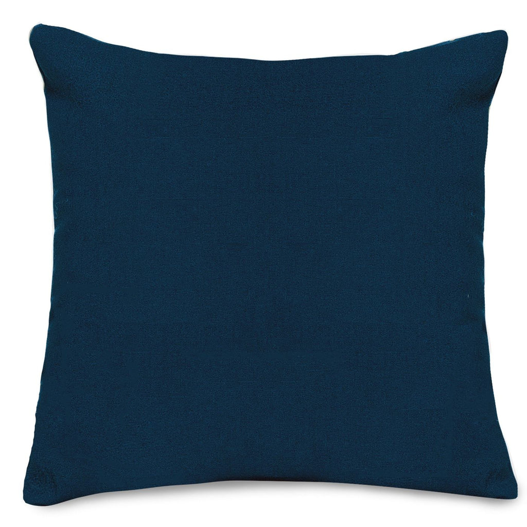 large blue throw pillows