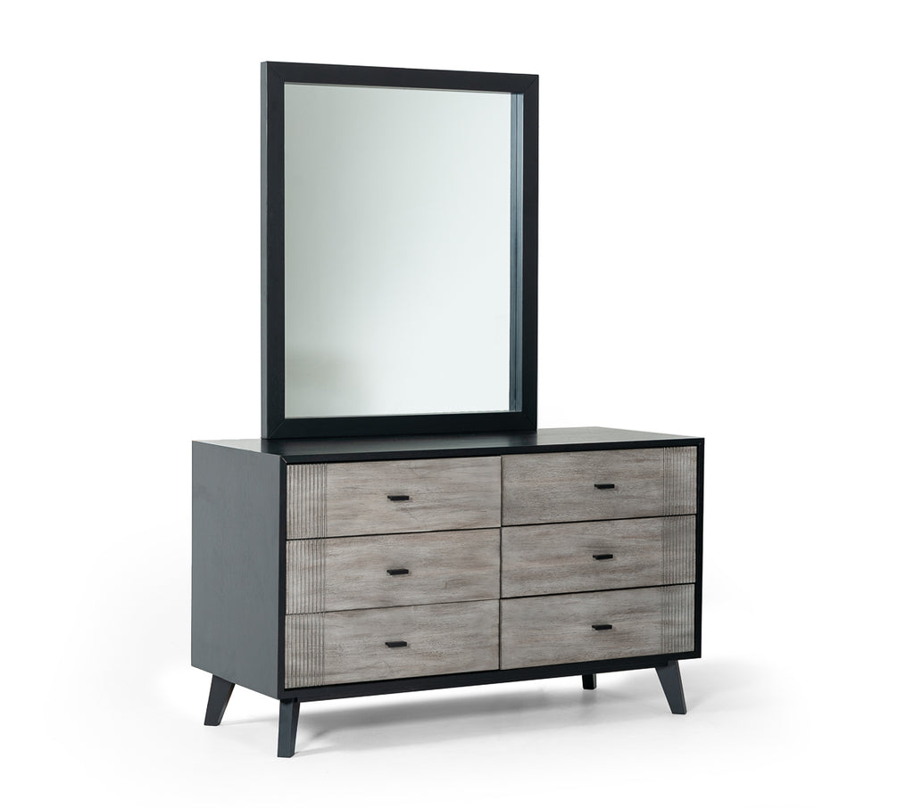 Vig Furniture Vgmabr 77 Drs Nova Domus Panther Contemporary Grey