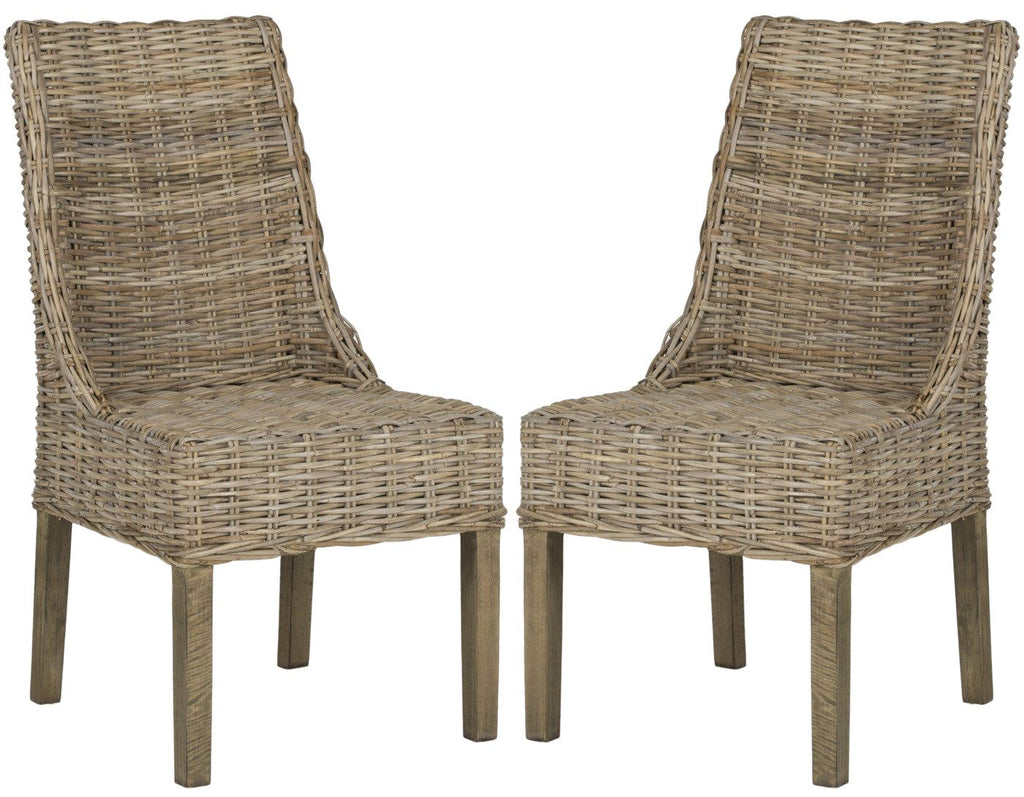 Buy Safavieh Fox6503b Set2 Suncoast Rattan Arm Chair Set Of 2