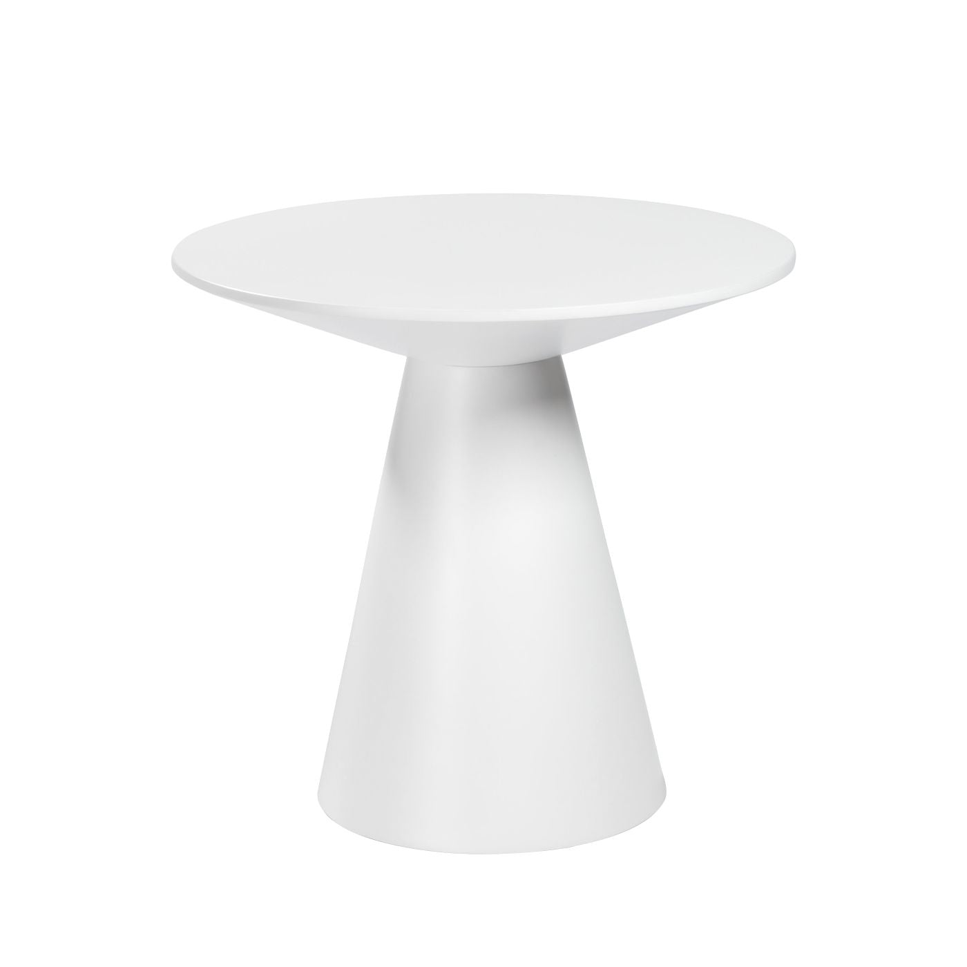 Buy Euro Style Euro 38886wht Kit Wesley 24 Side Table In Matte White At Contemporary Furniture Warehouse