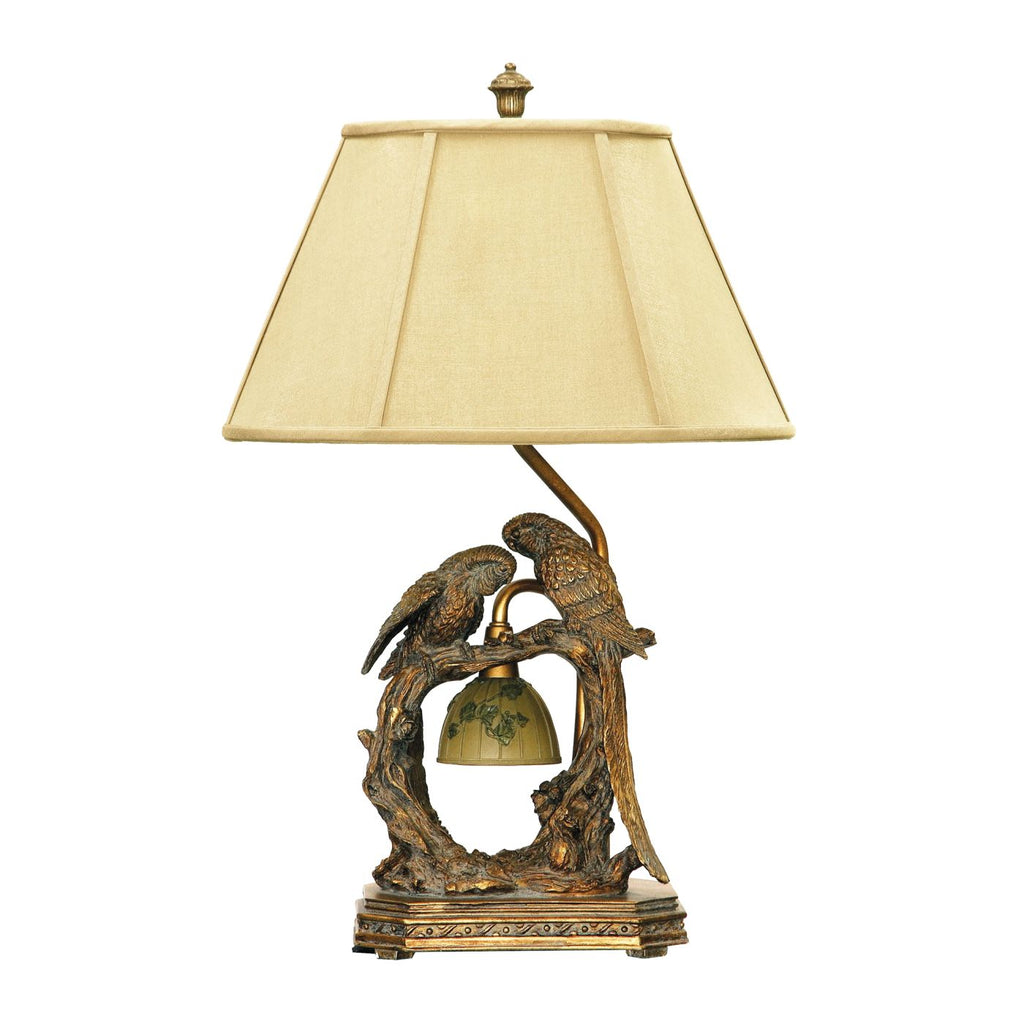 Buy Elk Group Elk 91 507 Twin Parrots Table Lamp In Atlanta Bronze