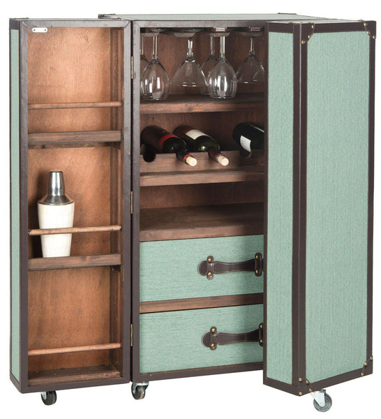 Buy Safavieh Fox9511b Lexington Bar Cabinet Sage At Contemporary