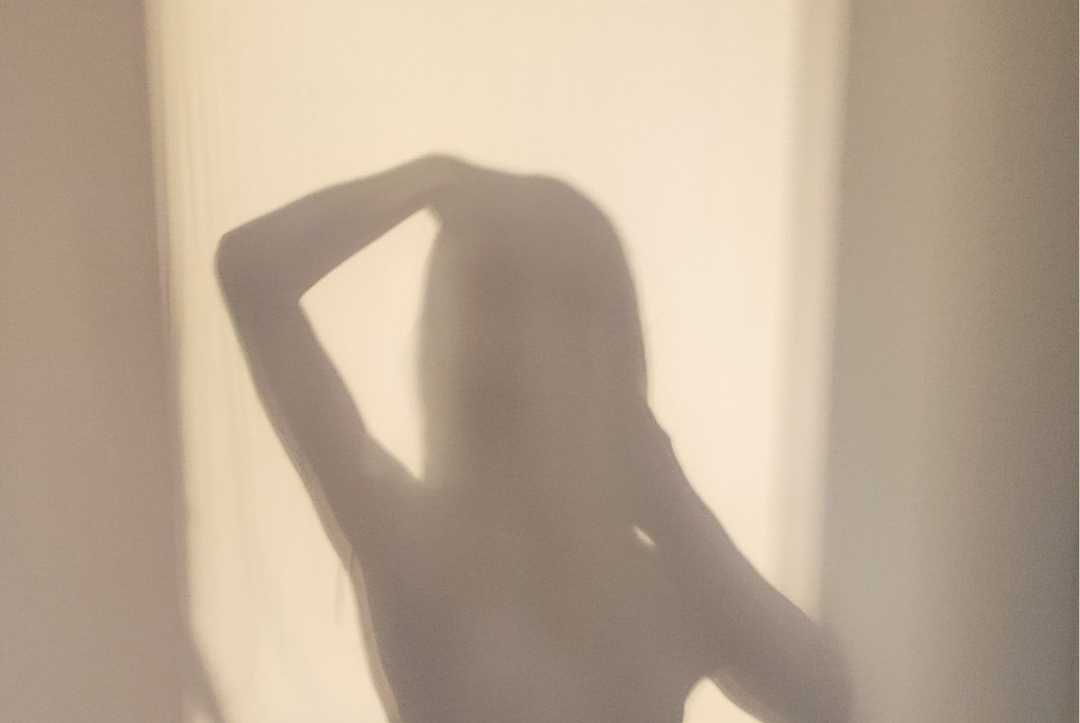 Woman shadow silhouette