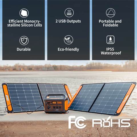 Jackery Solar Generator 550 Durable Eco-Friendly Waterproof