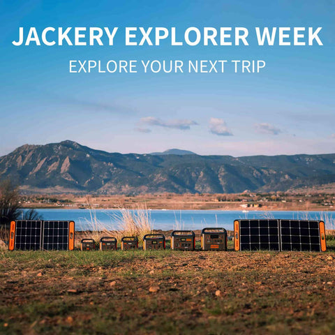 Jackery Solar Saga 100W Solar Panel Explorer Week