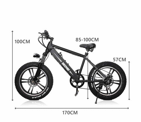 Nakto Discovery Premium Fat Tire Electric Bike (New Model) / Wellbots