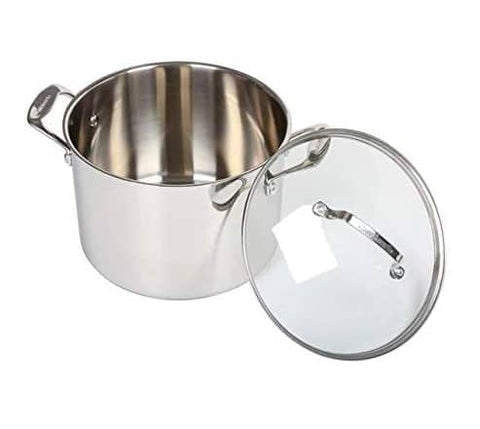 Cuisinart 77-11G 11-Piece Chef's Classic Cookware Set, Stainless Steel 