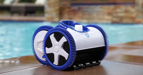 Aquanaut 400 4 - Wheel Drive Suction Pool Cleaner wellbots