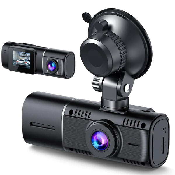 Campark DC15 4K+ 2K Front and Rear Dash Camera for Cars Built in WiFi GPS with 3.16 Touch Screen, 64gb Memory Card (Out of Stock in Europe)