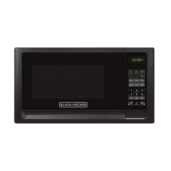 Black+decker 1.1 Cu ft 1000W Microwave Oven - Stainless Steel Black