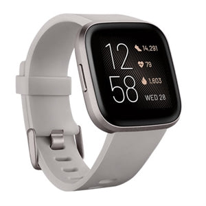 Fitbit Versa 4 Fitness GPS Smartwatch, Black/Graphite Aluminum FB523BKBKUS