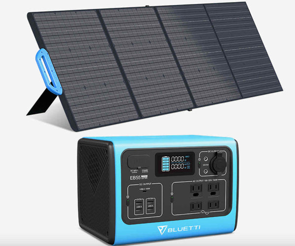Station d'énergie 220V solaireportable BLUETTI EP 500 2000W/5120Wh