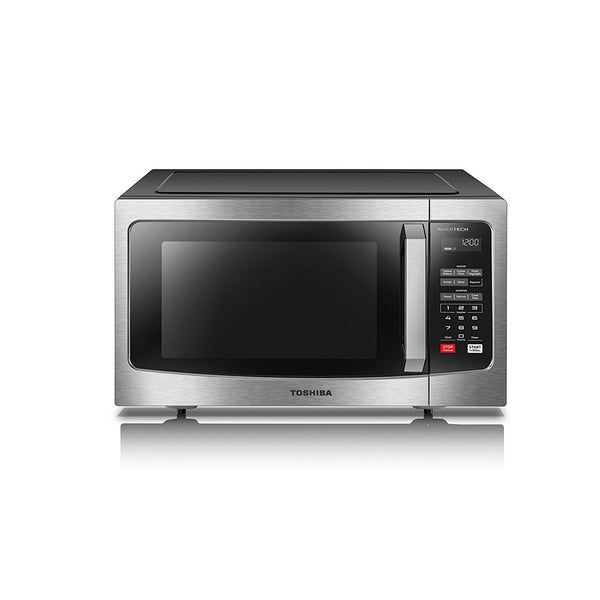 BLACK+DECKER EM925ACP-P1 0.9 Cu. Ft. Microwave With Pull Handle, White 