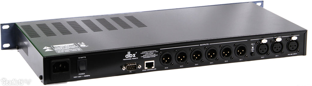 dbx driverack 260 settings for active speakers