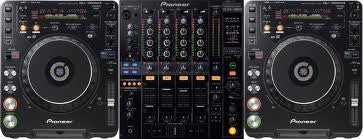 Rent Dj Equipment Pioneer Package W Cdj1000 Djm800 Rental Pro Audio Visual Rentals Nyc Ny Nj Ct Pa 1 800 4 0653