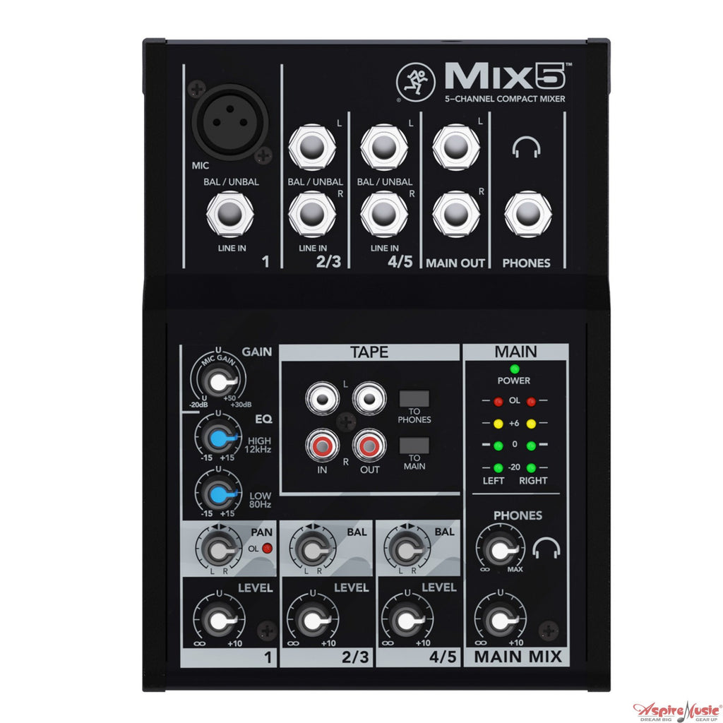 Mackie 802-VLZ3 8-Channel Compact Audio Mixer